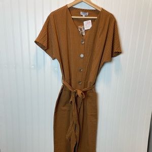 Brand new Striped jumpsuit
